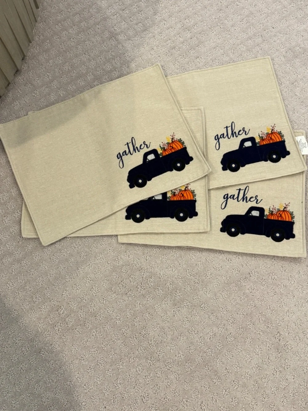 Autumn Essence Place Mats Set of 4, NWT